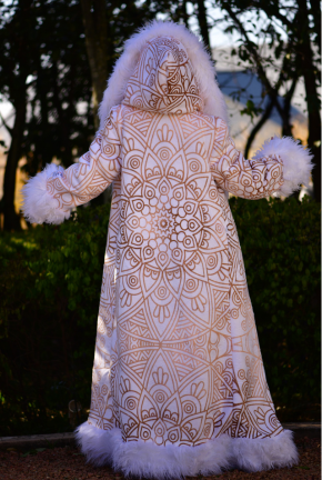 Hero Coat: Sunset Mandala