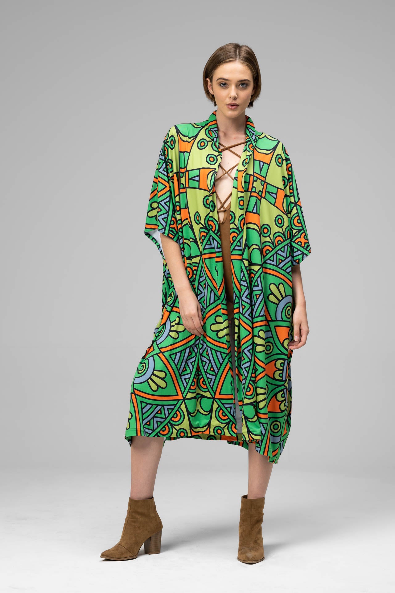 Zen Kimono: Green